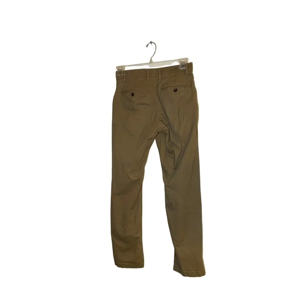 R113 Goodfellow and Co Mens Khaki Chino Pants 29x30 Straight Leg Cotton